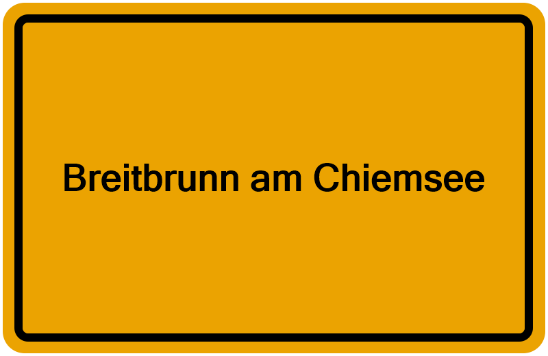Handelsregister Breitbrunn am Chiemsee